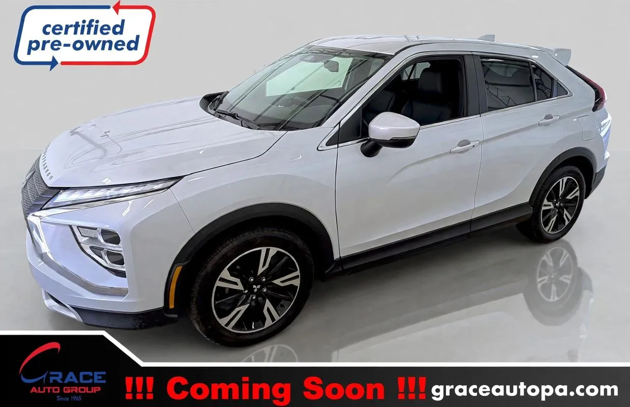 White 2023 Mitsubishi Eclipse Cross SE S-AWC for sale in Morrisville, PA