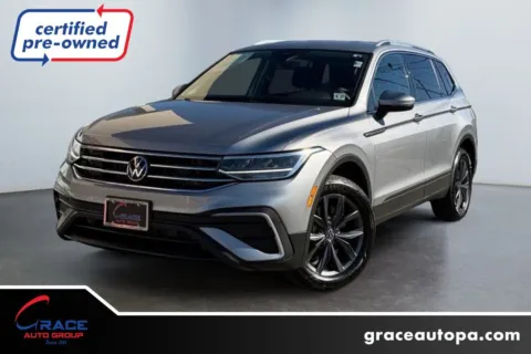 Silver 2022 Volkswagen Tiguan 2.0T SE for sale in Morrisville, PA