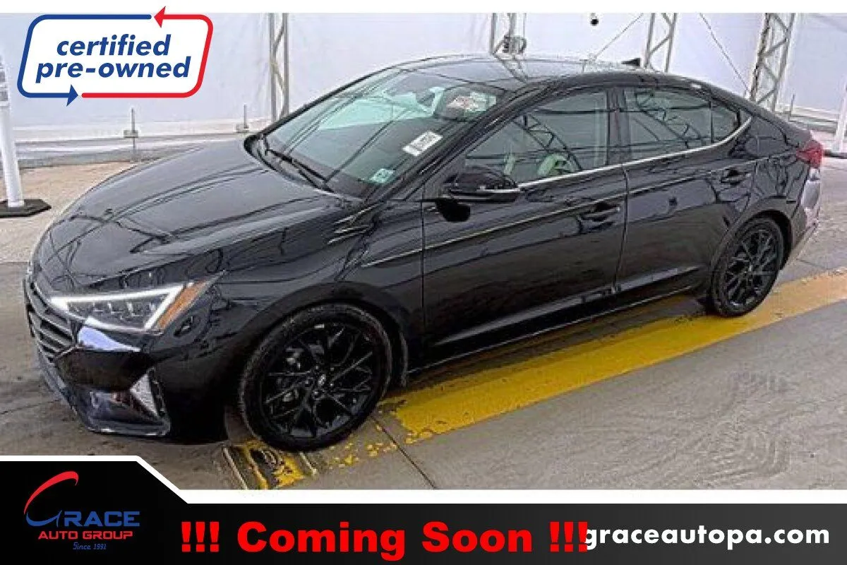 Black 2020 Hyundai Elantra Limited for sale in Morrisville, PA