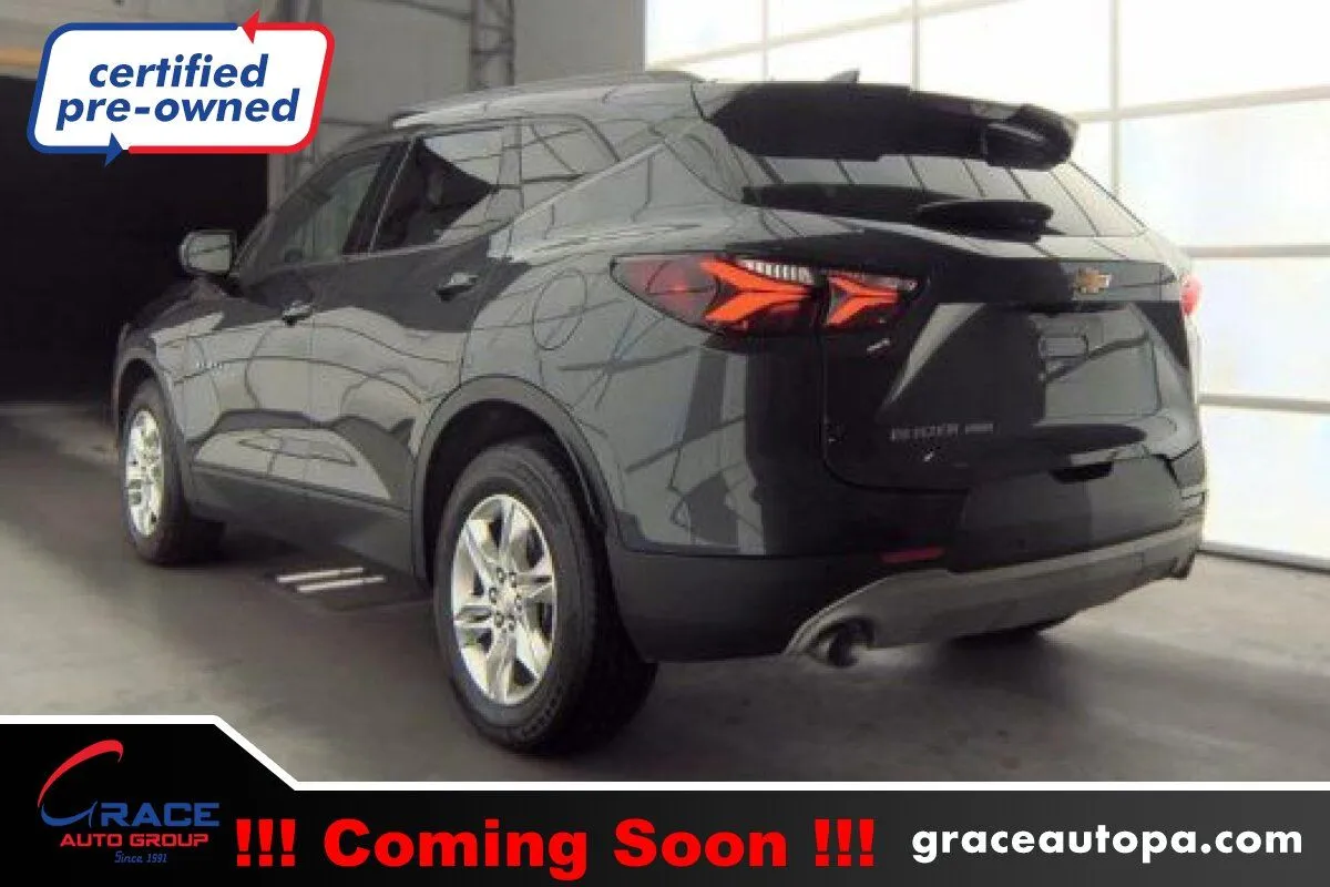 Gray 2021 Chevrolet Blazer AWD 2LT for sale in Morrisville, PA