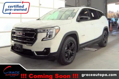 White 2023 GMC Terrain AWD AT4 for sale in Morrisville, PA
