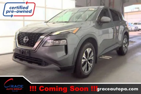 Gray 2023 Nissan Rogue SV Intelligent AWD for sale in Morrisville, PA