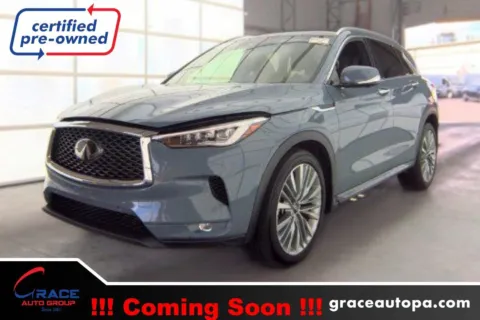 Gray 2023 INFINITI QX50 AUTOGRAPH AWD for sale in Morrisville, PA