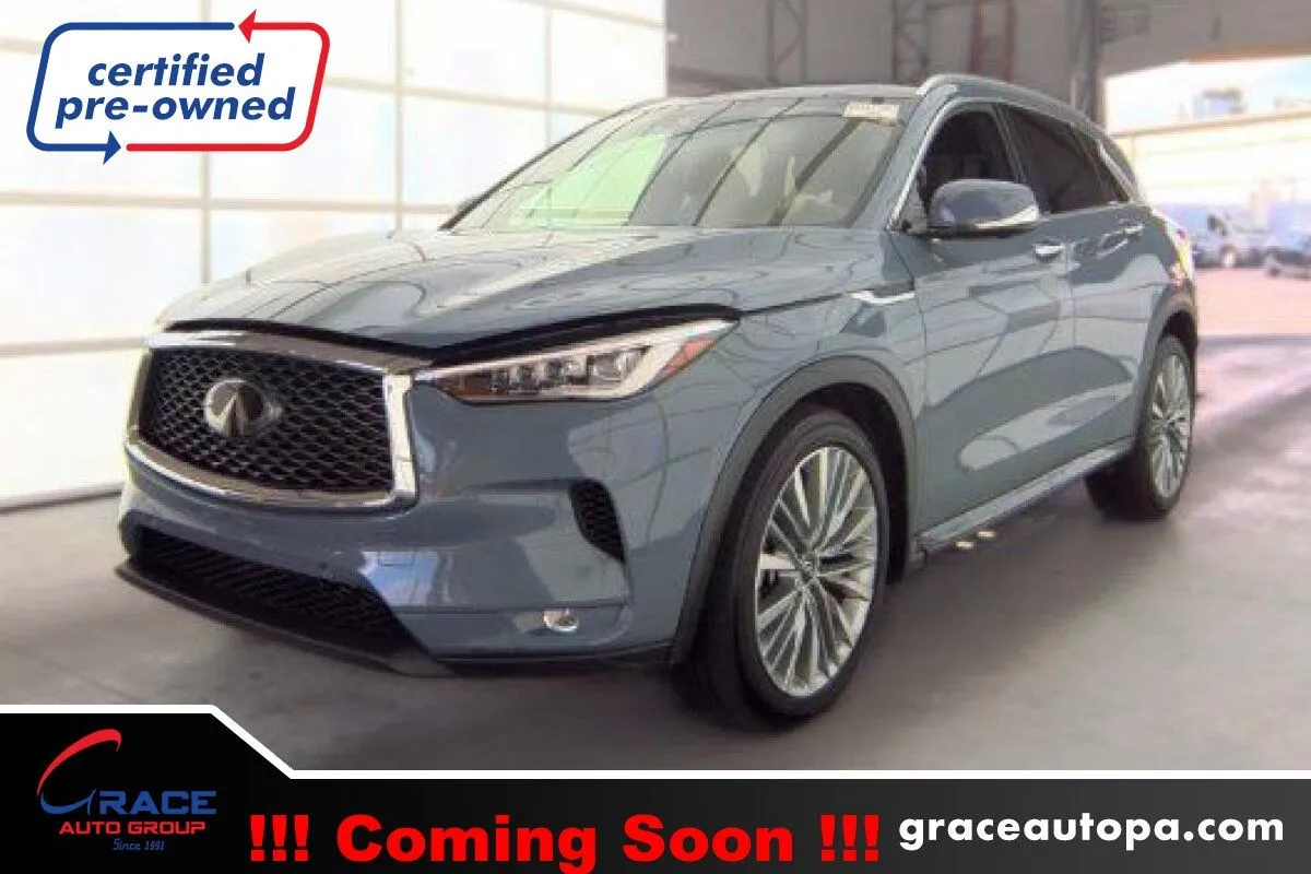 Gray 2023 INFINITI QX50 AUTOGRAPH AWD for sale in Morrisville, PA