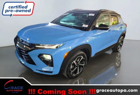 Blue 2023 Chevrolet Trailblazer AWD RS for sale in Morrisville, PA