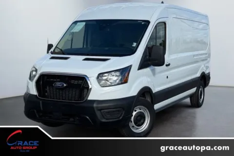 White 2024 Ford Transit 250 Medium Roof for sale in Morrisville, PA