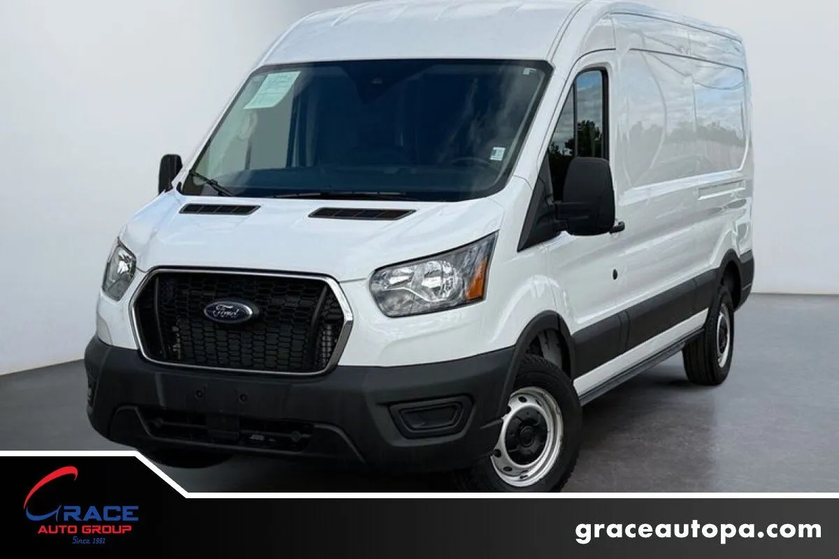 White 2025 Ford Transit 250 Medium Roof for sale in Morrisville, PA