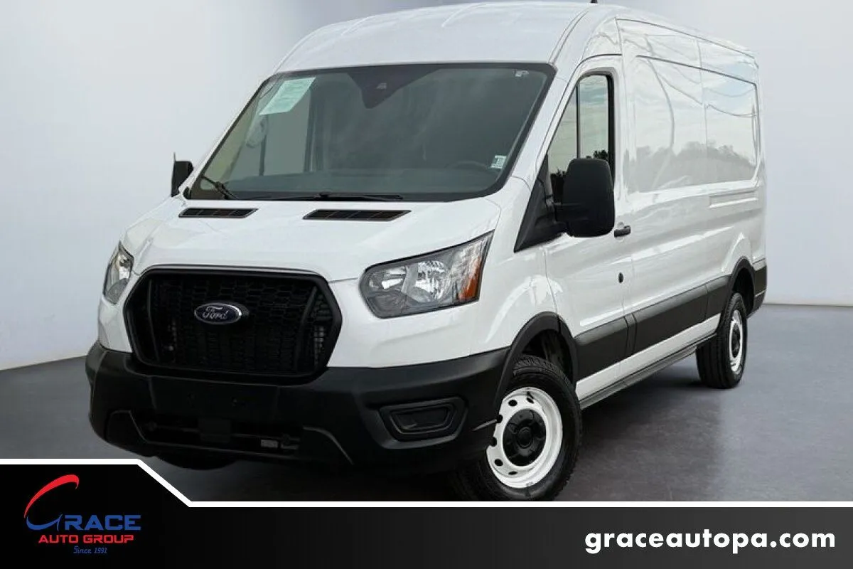 White 2025 Ford Transit 250 Medium Roof for sale in Morrisville, PA
