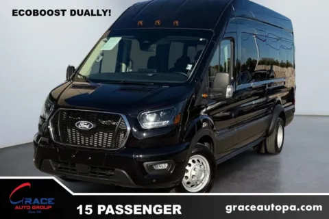 Black 2026 Ford Transit 350 HD XLT High Roof Extended 15 Passenger for sale in Morrisville, PA