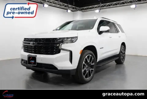 White 2022 Chevrolet Tahoe 2WD RST for sale in Morrisville, PA