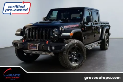 Black 2023 Jeep Gladiator Mojave 4x4 for sale in Morrisville, PA