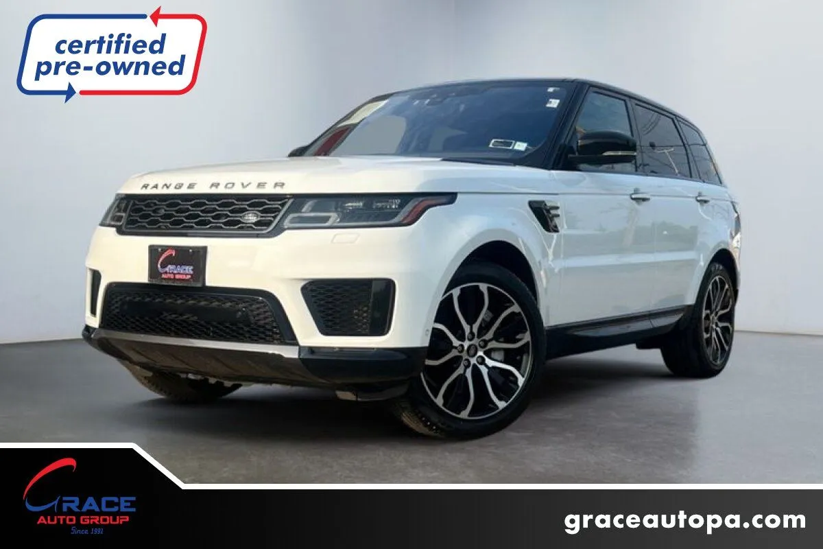White 2021 Land Rover Range Rover Sport HSE Silver Edition MHEV for sale in Morrisville, PA