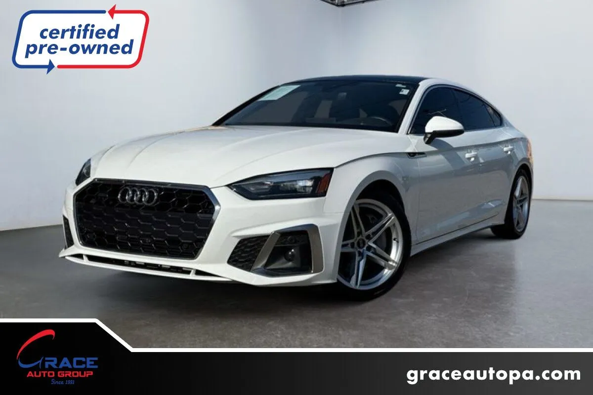 Blue 2022 Audi A5 Sportback quattro S line Premium 45 TFSI for sale in Morrisville, PA