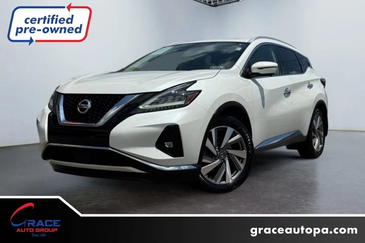 White 2020 Nissan Murano SL for sale in Morrisville, PA