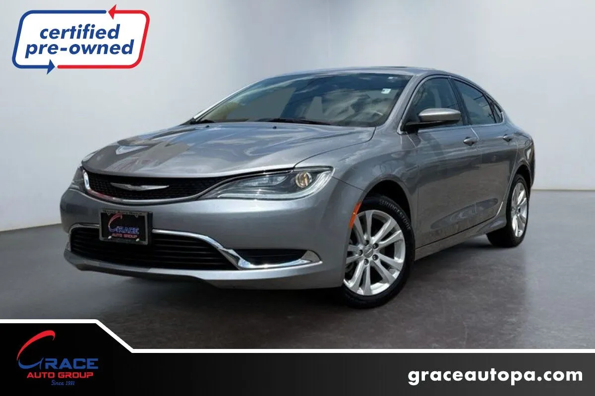 Silver 2016 Chrysler 200 Limited for sale in Morrisville, PA