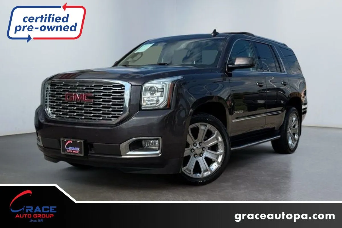 Gray 2018 GMC Yukon Denali for sale in Morrisville, PA