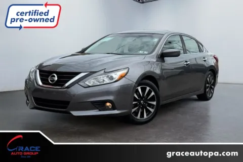 Gray 2018 Nissan Altima 2.5 SV for sale in Morrisville, PA