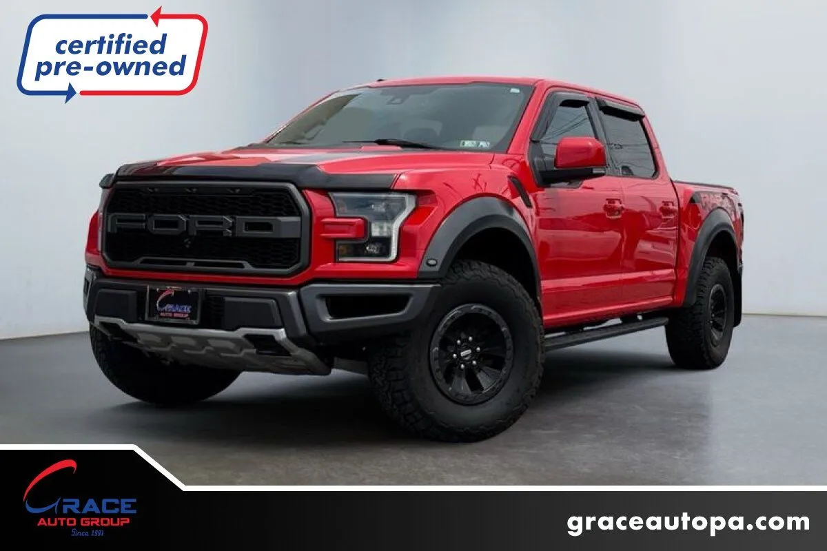Red 2018 Ford F-150 Raptor for sale in Morrisville, PA