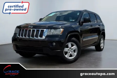 Black 2013 Jeep Grand Cherokee Laredo for sale in Morrisville, PA