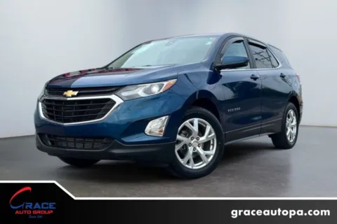 Blue 2021 Chevrolet Equinox LT for sale in Morrisville, PA