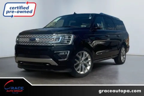 Black 2018 Ford Expedition MAX Platinum for sale in Morrisville, PA