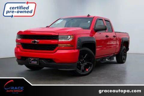Red 2017 Chevrolet Silverado 1500 Custom for sale in Morrisville, PA