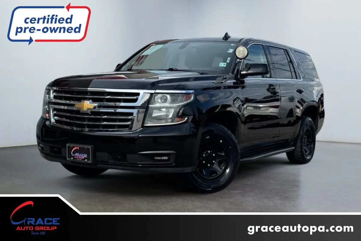 Black 2020 Chevrolet Tahoe Police for sale in Morrisville, PA