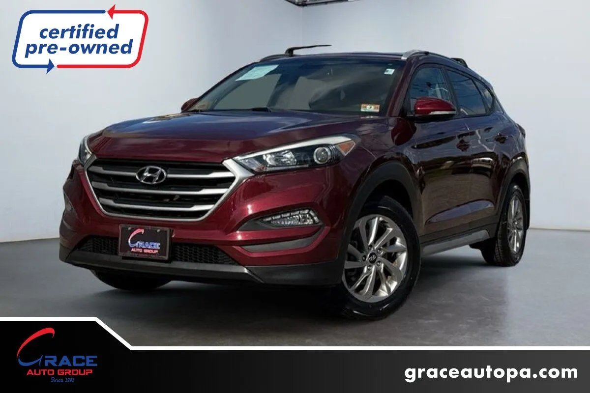 Red 2017 Hyundai TUCSON SE Plus for sale in Morrisville, PA