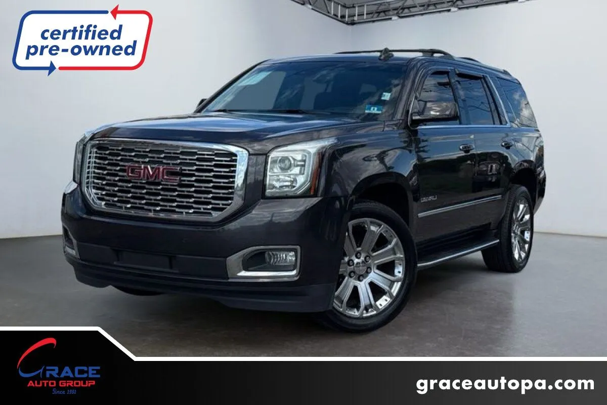 Gray 2018 GMC Yukon Denali for sale in Morrisville, PA