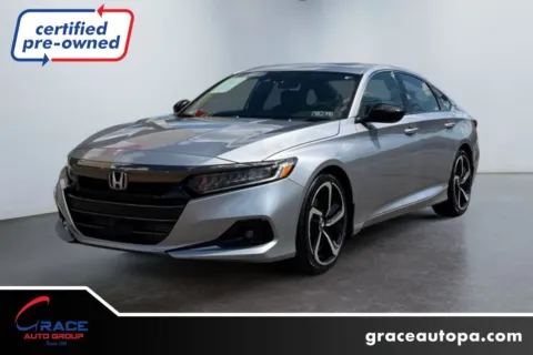 Silver 2021 Honda Accord Sport for sale in Morrisville, PA