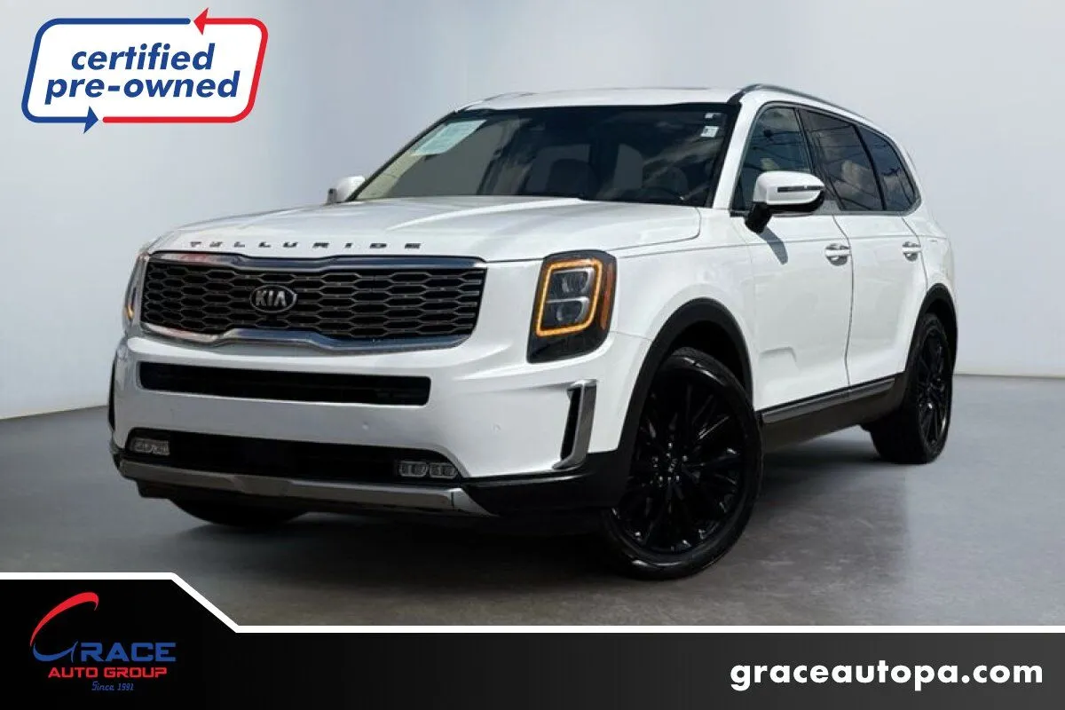 White 2020 Kia Telluride SX for sale in Morrisville, PA