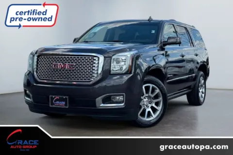 Gray 2015 GMC Yukon Denali for sale in Morrisville, PA