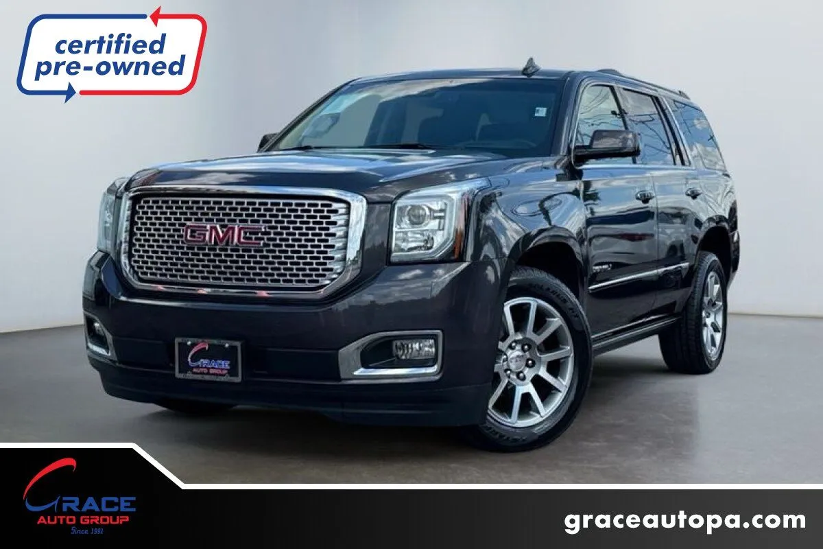Gray 2015 GMC Yukon Denali for sale in Morrisville, PA