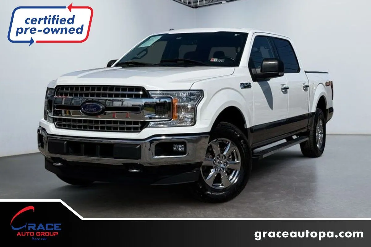 White 2018 Ford F-150 XLT for sale in Morrisville, PA