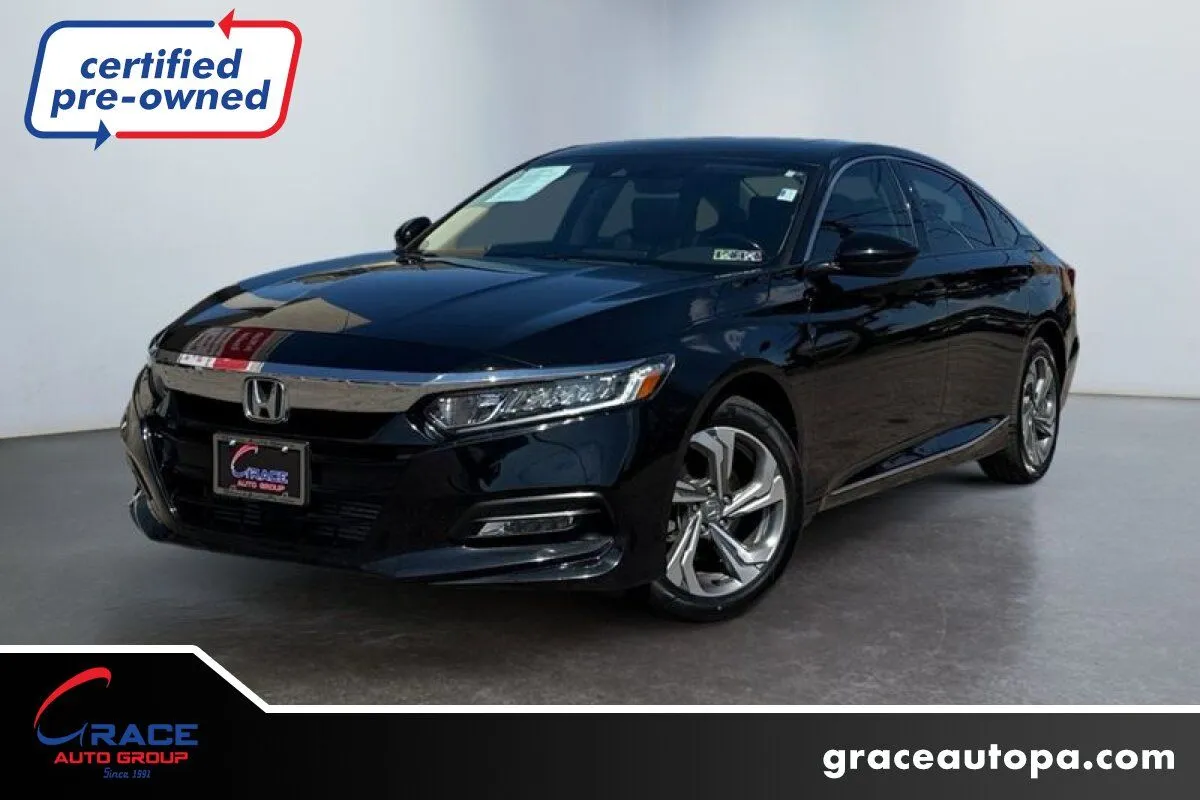Black 2020 Honda Accord EX-L for sale in Morrisville, PA