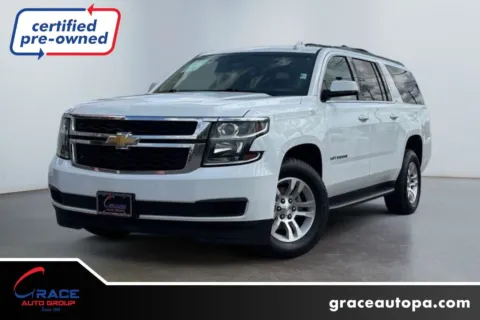 White 2018 Chevrolet Suburban LT for sale in Morrisville, PA