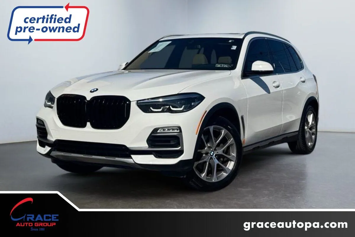 White 2021 BMW X5 xDrive40i for sale in Morrisville, PA