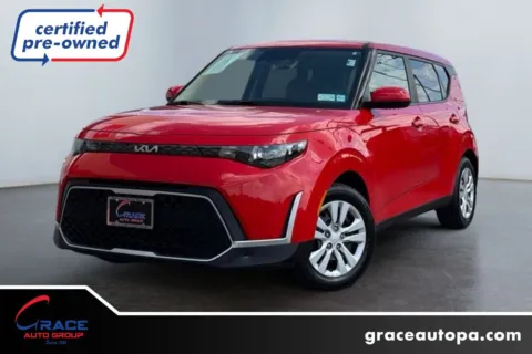 Red 2024 Kia Soul LX for sale in Morrisville, PA