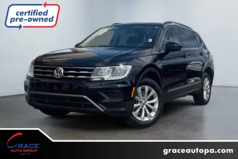 Black 2018 Volkswagen Tiguan 2.0T SE 4Motion for sale in Morrisville, PA