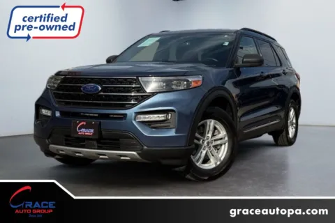 Silver 2020 Ford Explorer XLT for sale in Morrisville, PA
