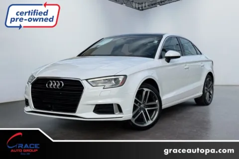 White 2019 Audi A3 2.0T Premium for sale in Morrisville, PA