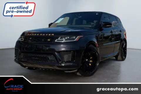 Black 2020 Land Rover Range Rover Sport HSE for sale in Morrisville, PA