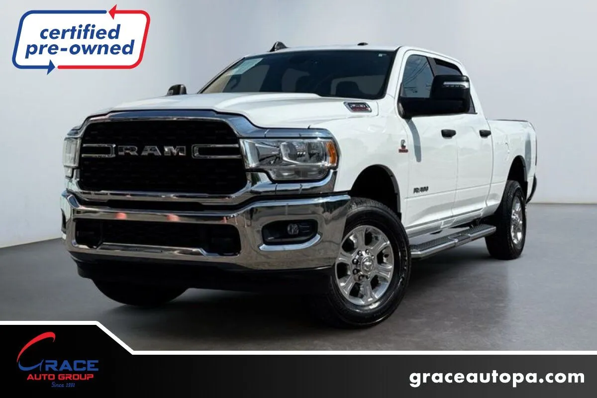 White 2024 Ram 2500 Big Horn for sale in Morrisville, PA