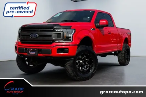 Red 2018 Ford F-150 XLT for sale in Morrisville, PA