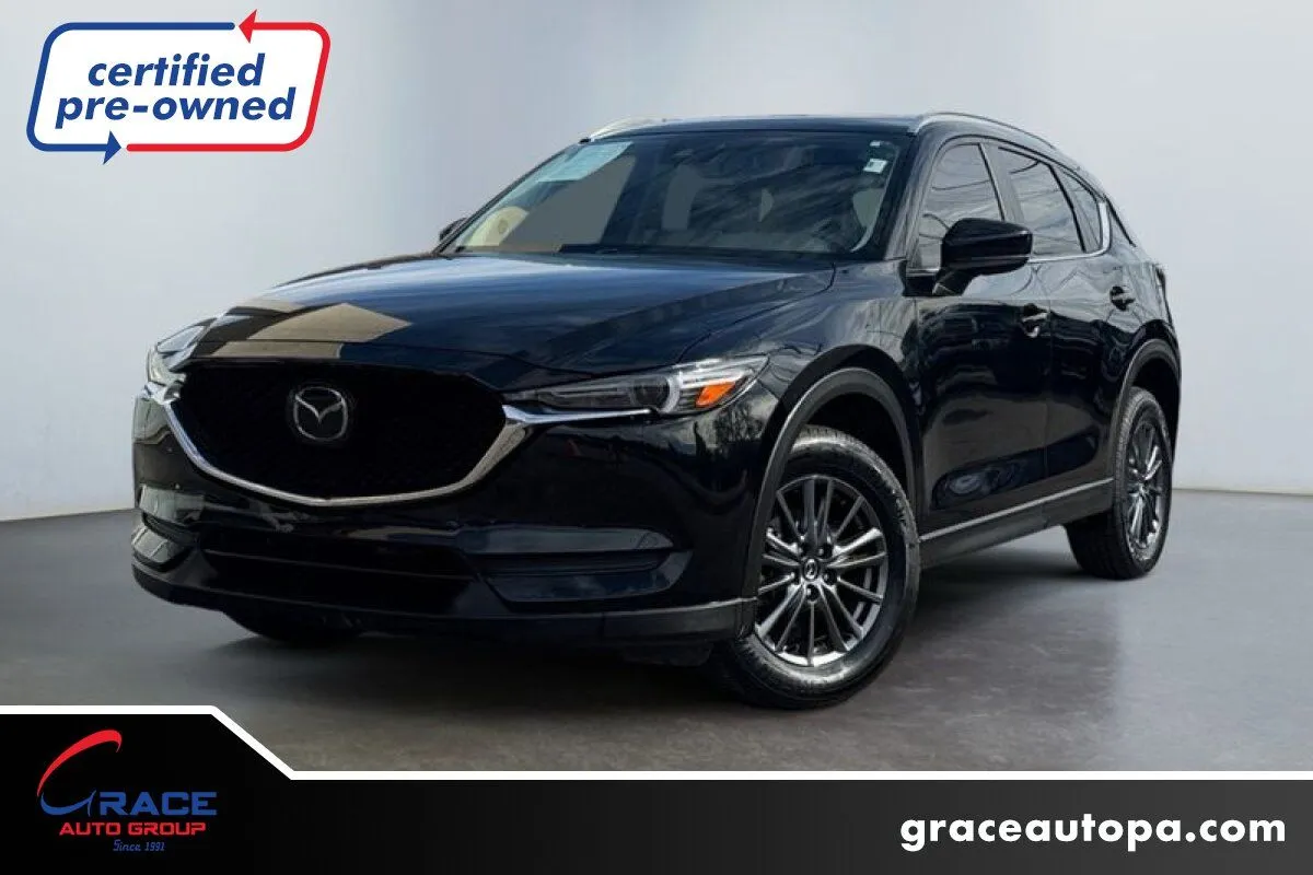 Black 2021 Mazda CX-5 Touring for sale in Morrisville, PA