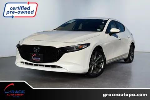 White 2022 Mazda Mazda3 Hatchback Select for sale in Morrisville, PA