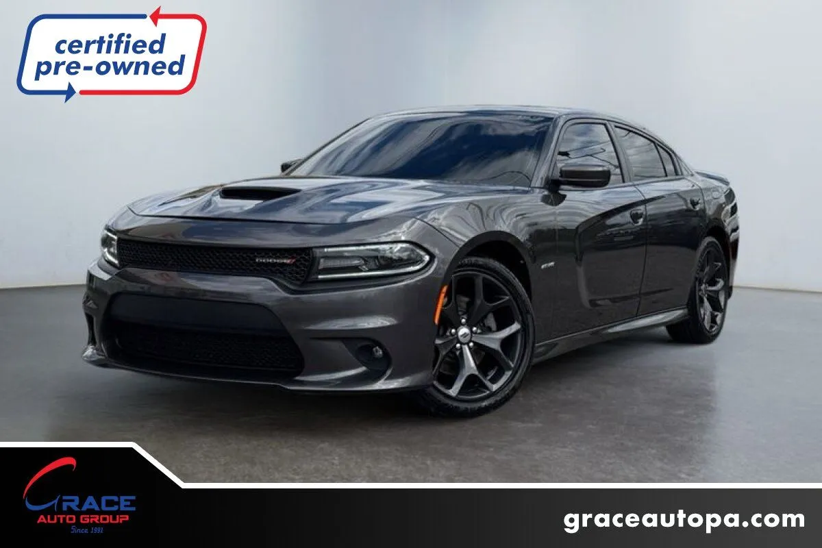 Gray 2019 Dodge Charger R/T RWD for sale in Morrisville, PA