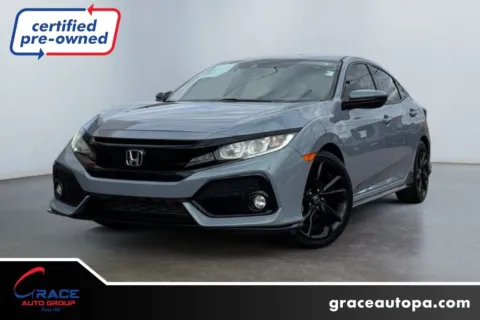 Gray 2019 Honda Civic Sport for sale in Morrisville, PA