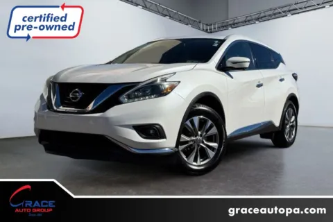 White 2018 Nissan Murano SL for sale in Morrisville, PA