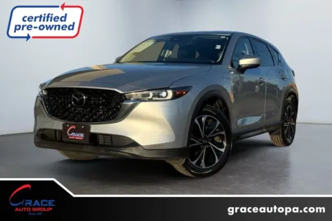 Silver 2023 Mazda CX-5 2.5 S Premium for sale in Morrisville, PA